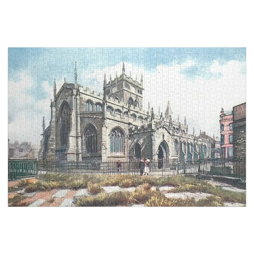 

Wigan Parish Church, Wigan, Greater Manchester, England Jigsaw Puzzle Scale Motors Personalized Toy Puzzle