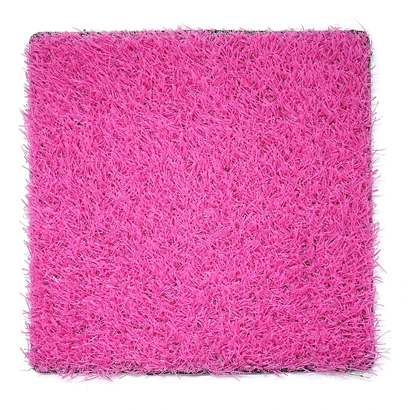 2026 High Quality Popular Excellent Quality Rose Red Pink Color Artificial Turf Grass Landscaping Synthetic for Back Yard Decora