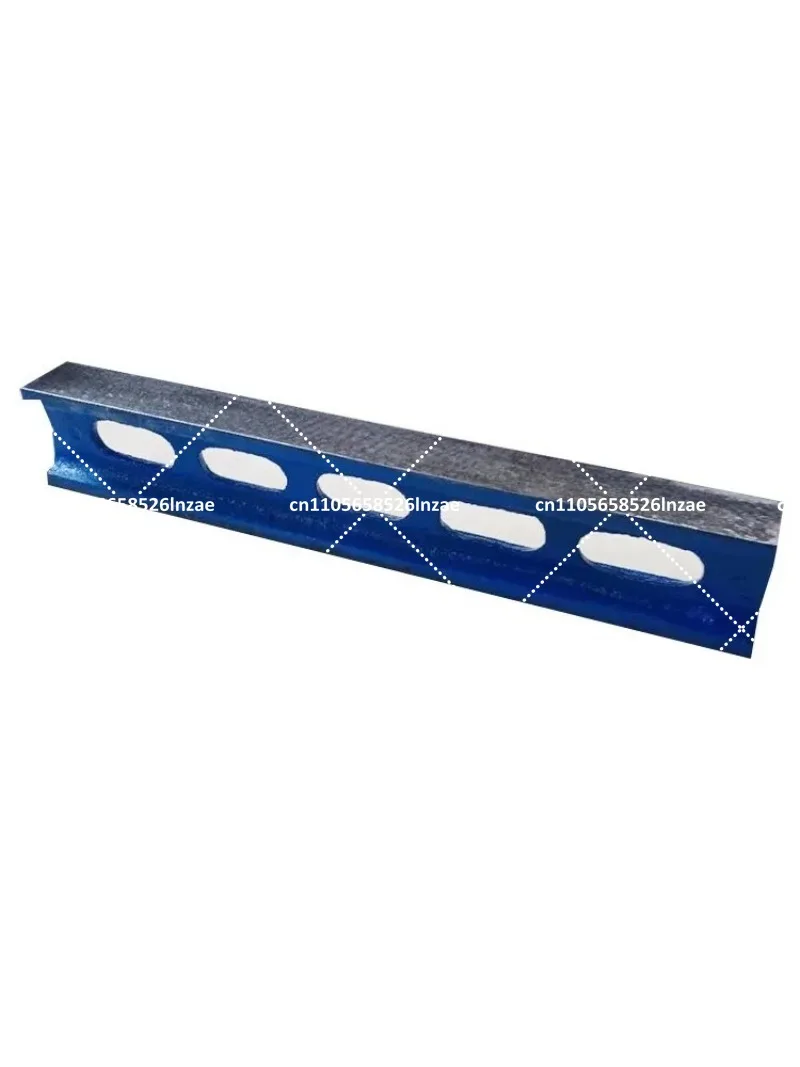 Cast Iron Inspection I-Type Scraping Level Ruler Fitter Bridge Type Flat Ruler
