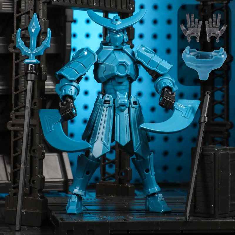 Ameisenkreation Animation Zusammenbau Figur Spielzeug Neue variable Mecha Glückspuppe 13 Gelenke bewegliche Lich Gletschergelenke Männer Geschenke