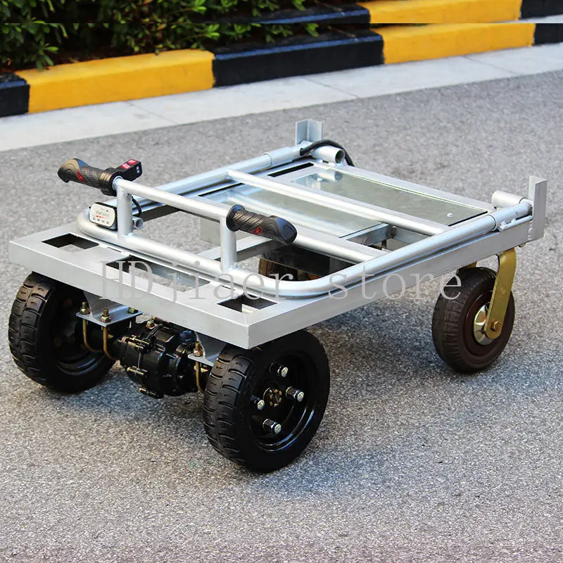 

Special electric trolley for pulling sand cement, truck for pulling goods, climbing trolley for folding and pulling tiles