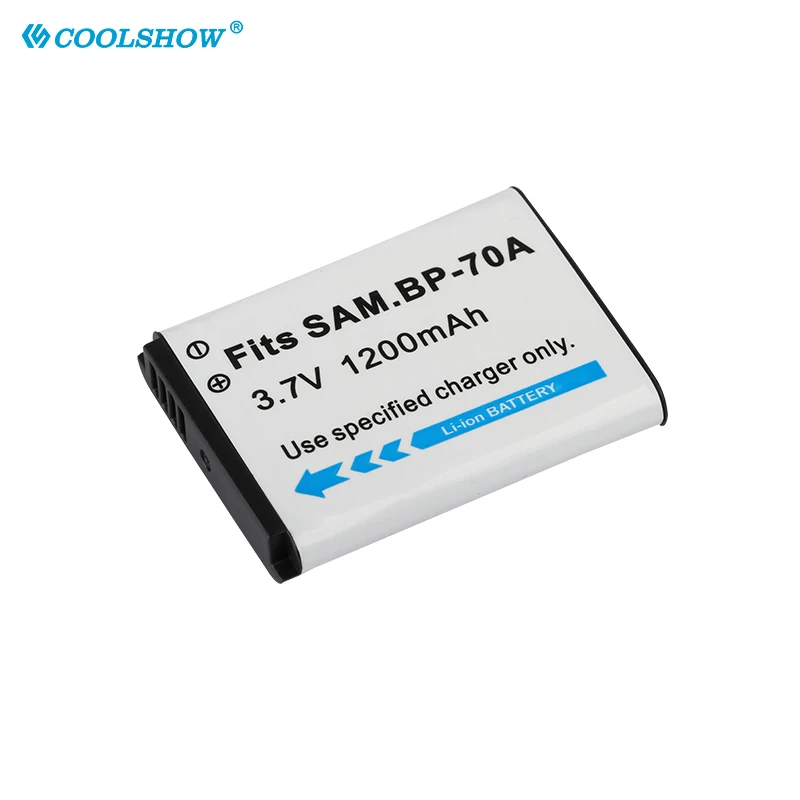 بطارية الكاميرا BP-70A لسامسونج AQ100 ES65 ES67 ES70 ES71 ES73 ES74 BP 70A EA-BP70A IA-BP70A بطاريات 1200mAh