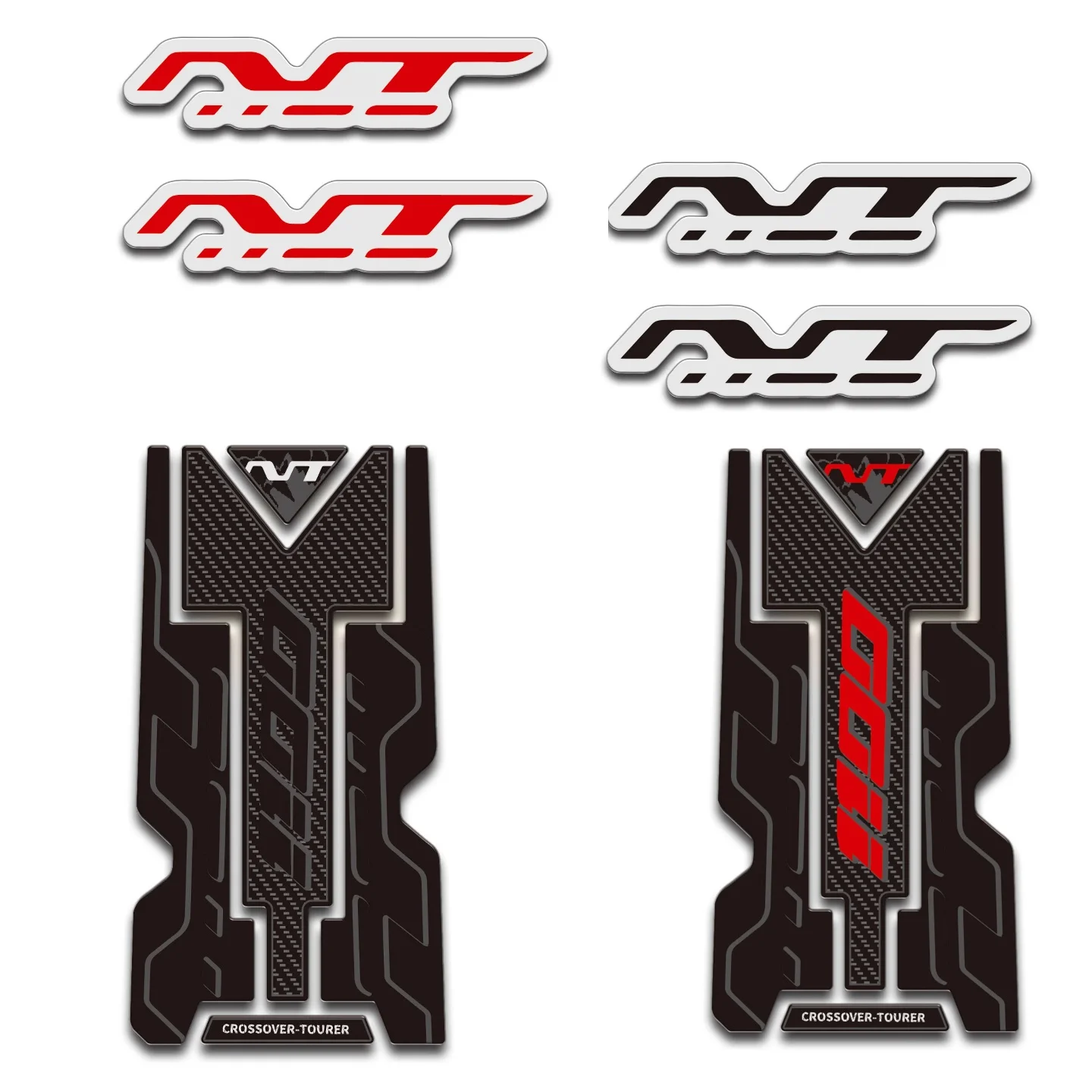 Tank Protection 3D Gel Resin Sticker Compatible with Honda NT1100 2022-2023