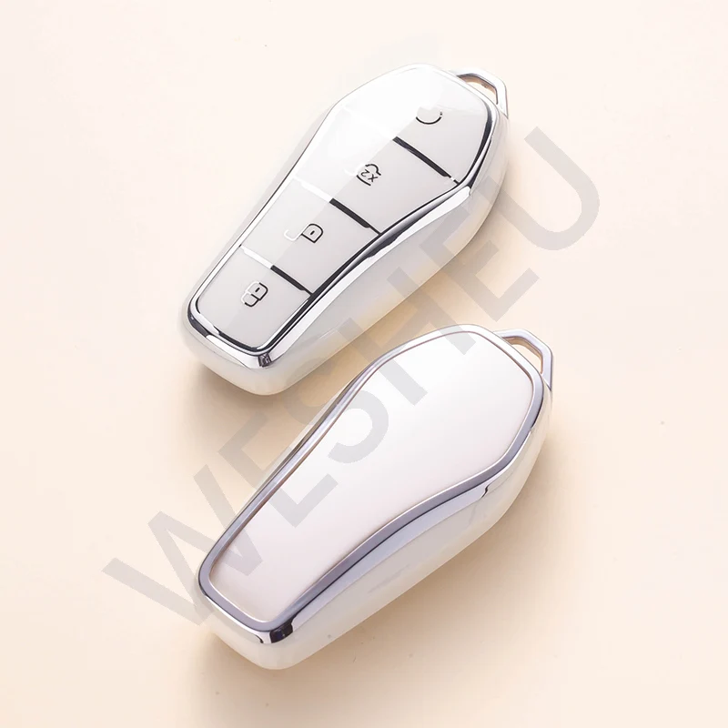 لـ BYD e6 Gateway DMI حافظة مفاتيح السيارة الفاخرة ذات الغطاء الكامل