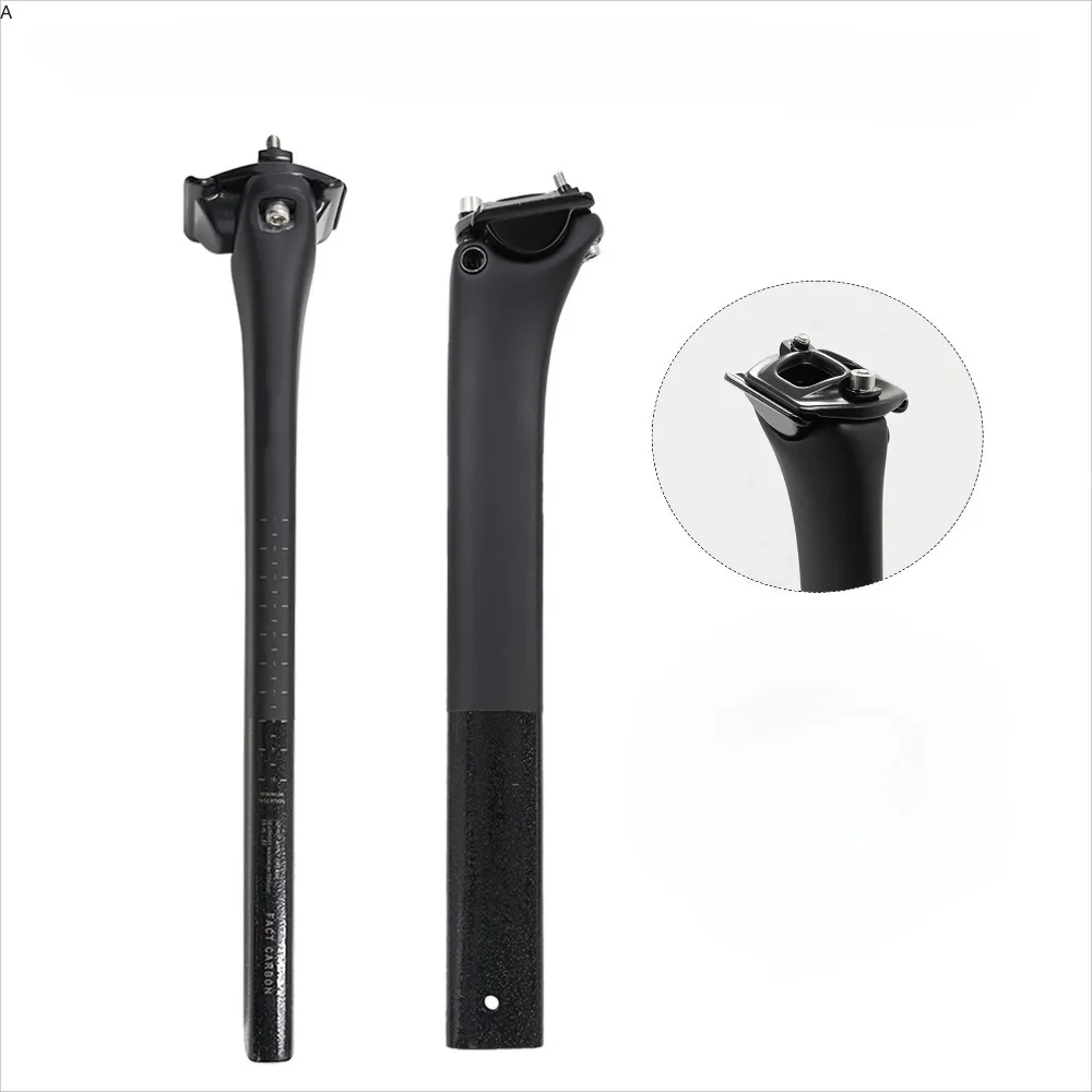 

SL8 Seatpost for Road Bikes Ultralight FACT Carbon Fiber Aerodynamic Design 162g 300mm