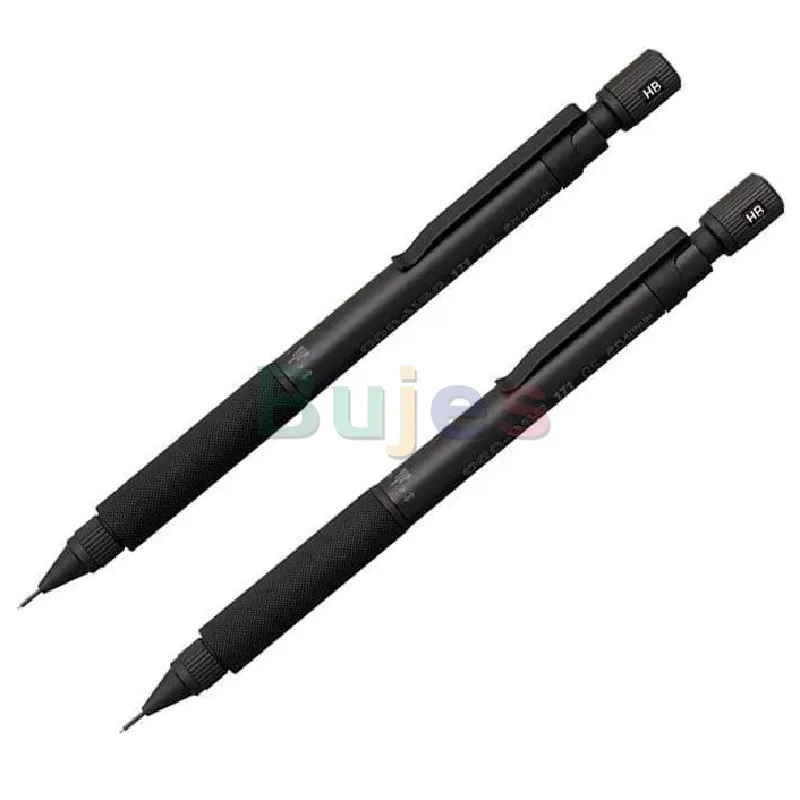 Platinum MSDA-2500B Black Metal Drafting Mechanical Pencil,Low Center of Gravity,0.5/0.3mm,Smooth Writing,Portable & Durable.