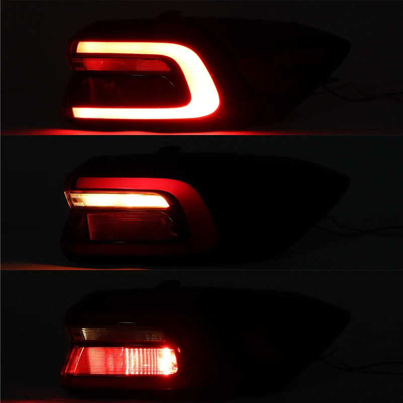 Car Rear Tail Light Turn Signal Brake Light Reversing Light Taillight Parking Tail Lamp For Chery Tiggo 8 Tiggo 7 Pro 2019 2020