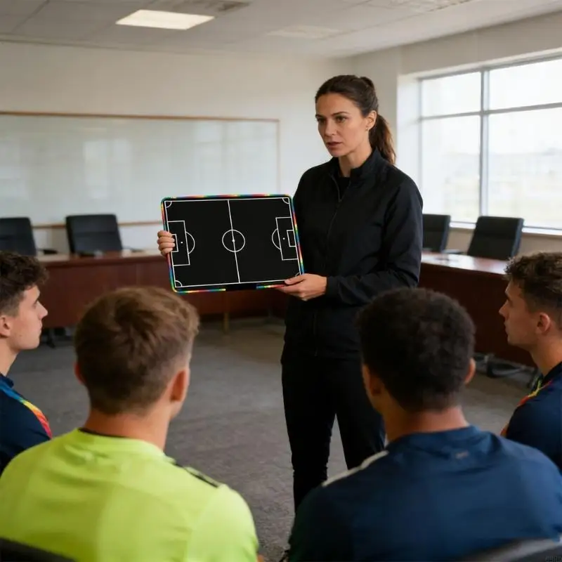 

Обновленная футбольная доска включает в себя 20-дюймовый ЖК-экран и сенсорную ручку для четкой стратегической коммуникации, 69HD