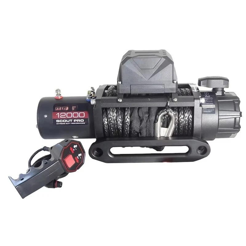 

OEM VEHICLE WINCH 13500LBS Car Mounted Electric Winch Off Road Self Rescue Modification Towing and Towing Device Trailer Hookcus