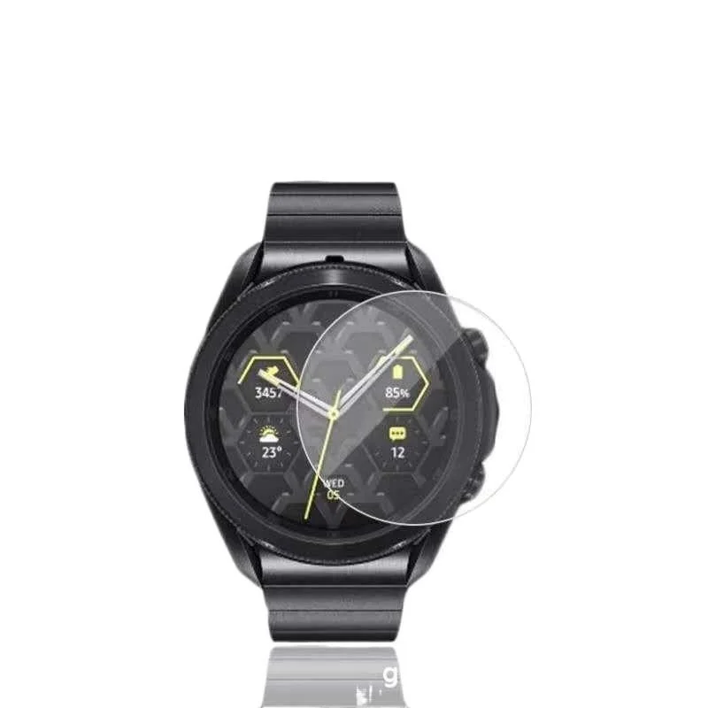 

For Samsung Gear Sport Gear 2 3 4 Zero Bubble-Free Tempered Glass Screen Protector HD Anti-Fingerprint 9H