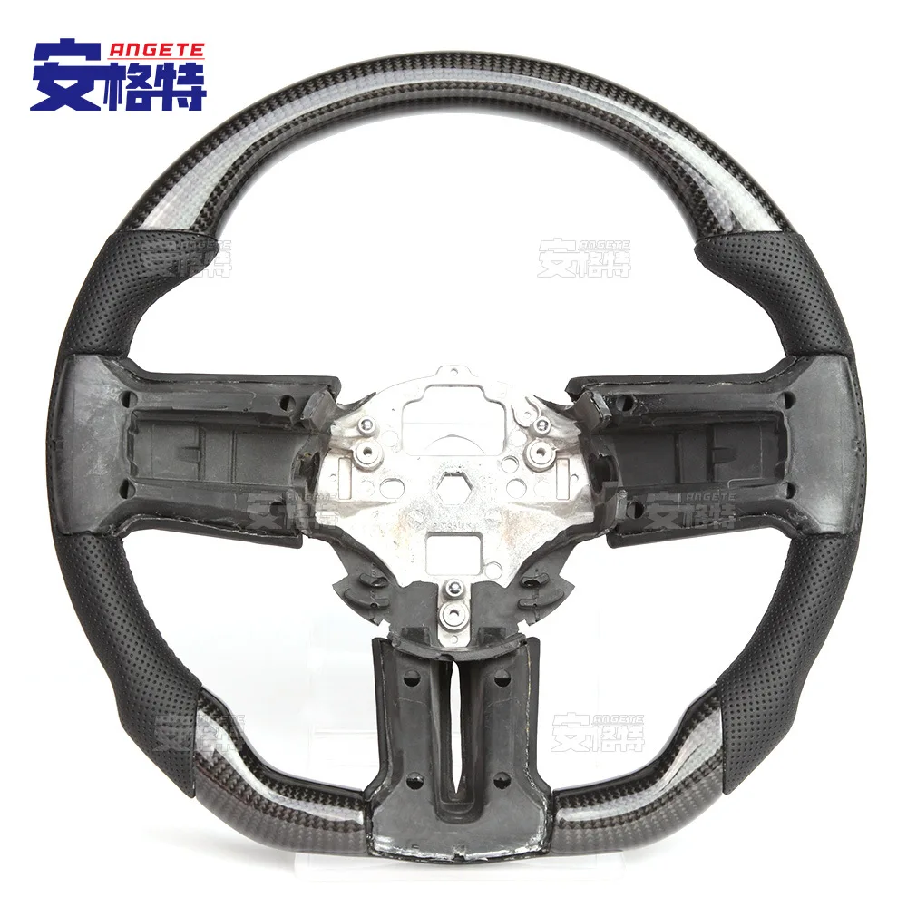 

Applicable to:Ouhengchi customization is suitable for Ford 14 Mustang carbon fiber car steering wheel modification