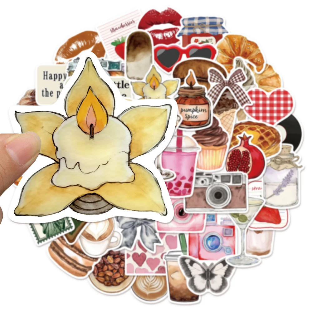 

10/30/50pcs Pinterest Inspired Aesthetic Graffiti Stickers for Kid Toy DIY Luggage Stationery Bike Waterproof Sticker Decoration