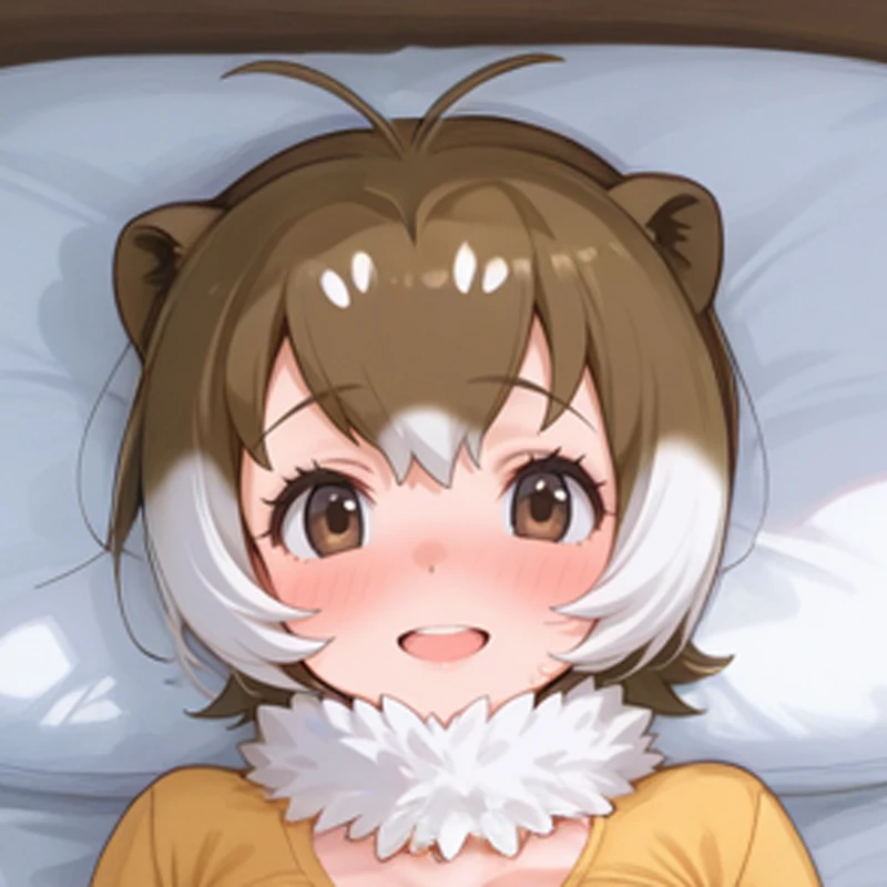 Dakimakura Anime Custom Silver Fox Pillow Cover Double-sided Print 2WAY Life-size Pillowcase Gifts