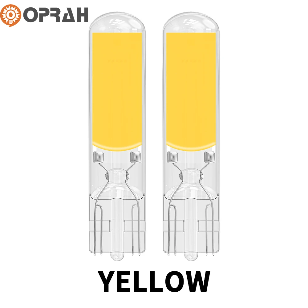 2pcs T15 W16W 921 912 LED Canbus No Error COB White Red 6000K 12V Auto Brake Lamp Bulbs Auto Interior Dome Lights Reading Lamp