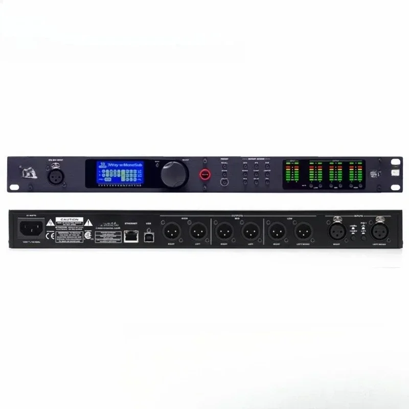 2 in 6 out digital audio processor, performance processor