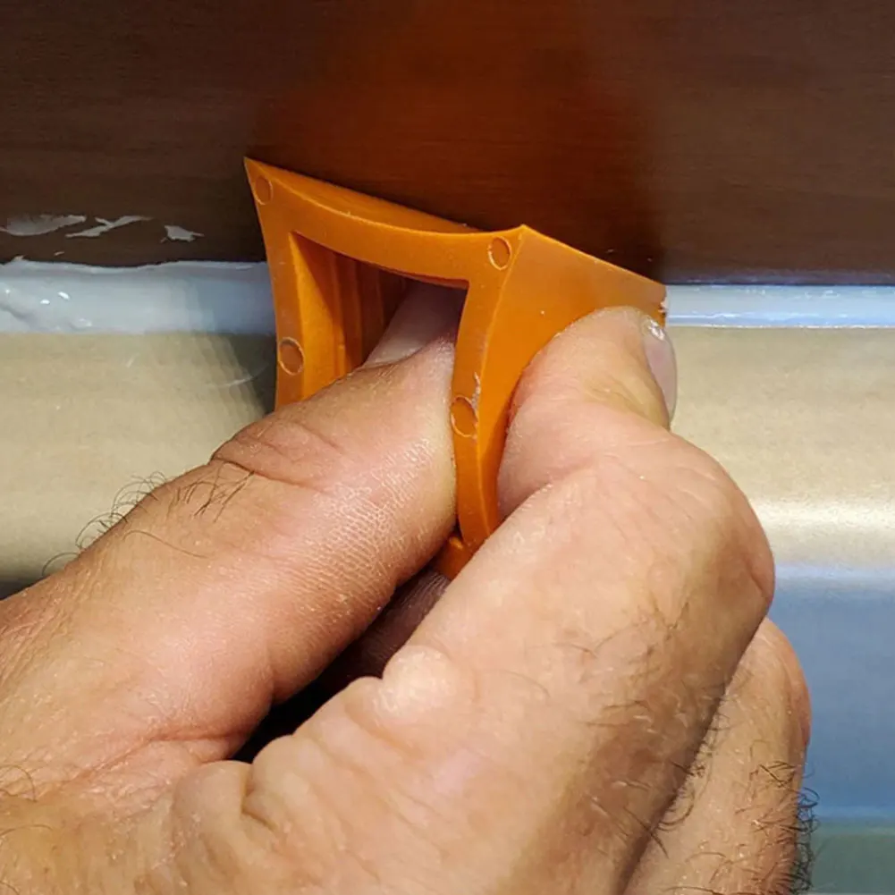 Reutilizável Silicone Caulking Finishing Tool, Calafetagem aplicador, telha, janela, argamassagem, remoção de borda, alisamento