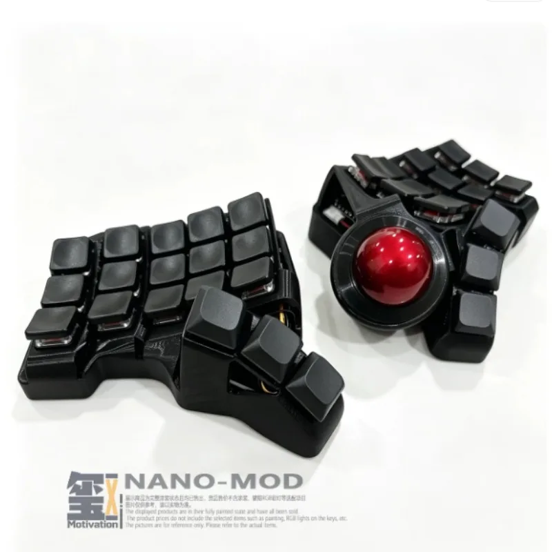 

Bluetooth 3*5+6 Split Keyboard Kit Customized Hot-swapping Nano MOD Low Profile 3D Printing Handicraft Keyboard Kailh Ergonomics