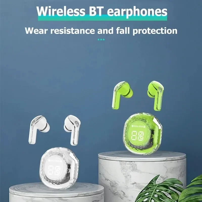 NEW T8 TWS Wireless Earphone Bluetooth 5.3 Headphones Sport Gaming Headset Noise Reduction Earbuds Bass Touch Control for phone