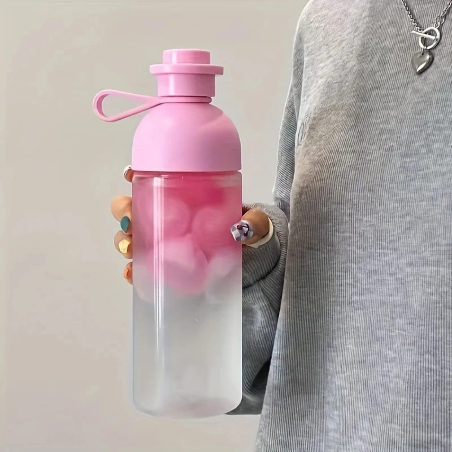 

Sports Water Bottle, 20.29oz Plastic Water Cups, Portable Travel Water Bottles, Camping, Hiking, Fitness, Outdoor Drinkware