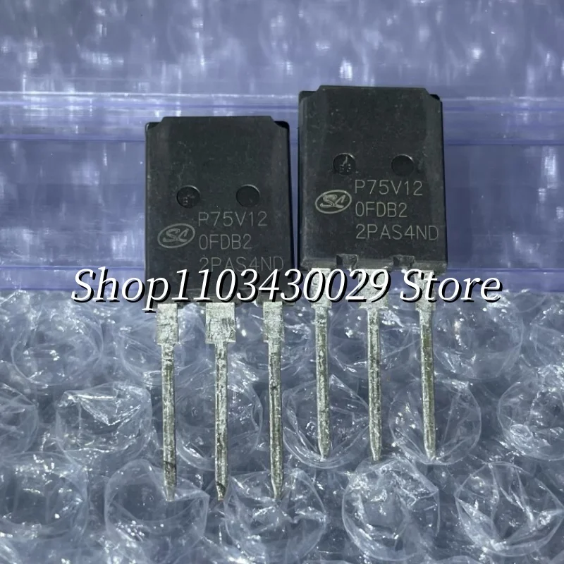 

10Pcs New Original SGTP75V120FDB2PW P75V120FDB2 TO-247 75A 1200V IGBT Power Tube