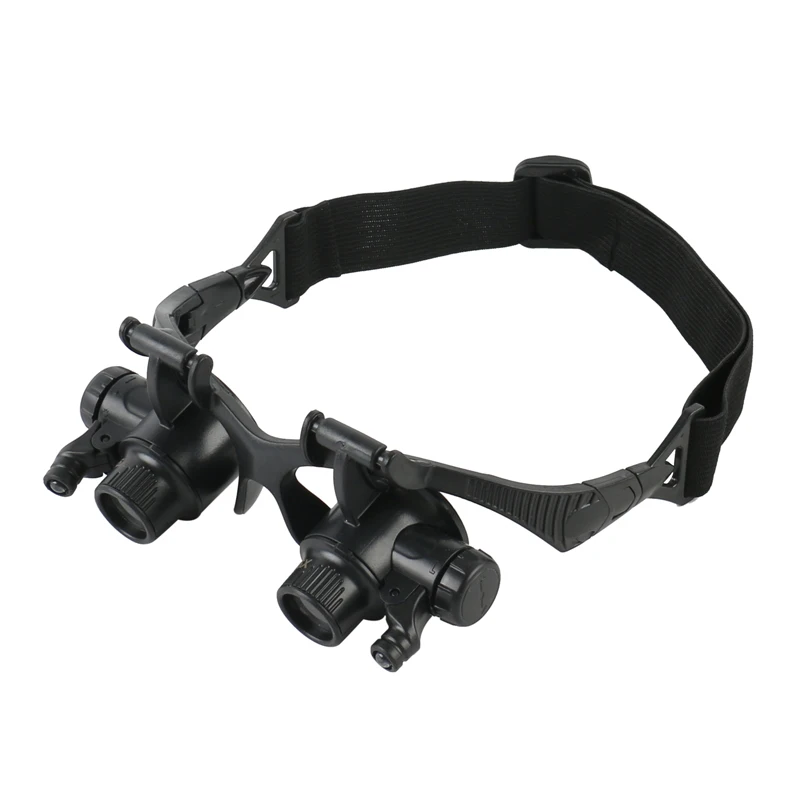Imagem -04 - Lente Óptica Lupa de Vidro para Relojoeiro Lupa Led Headband para Reparo de Jóias 2.5x 4x 6x 8x 10x 15x 20x 25x