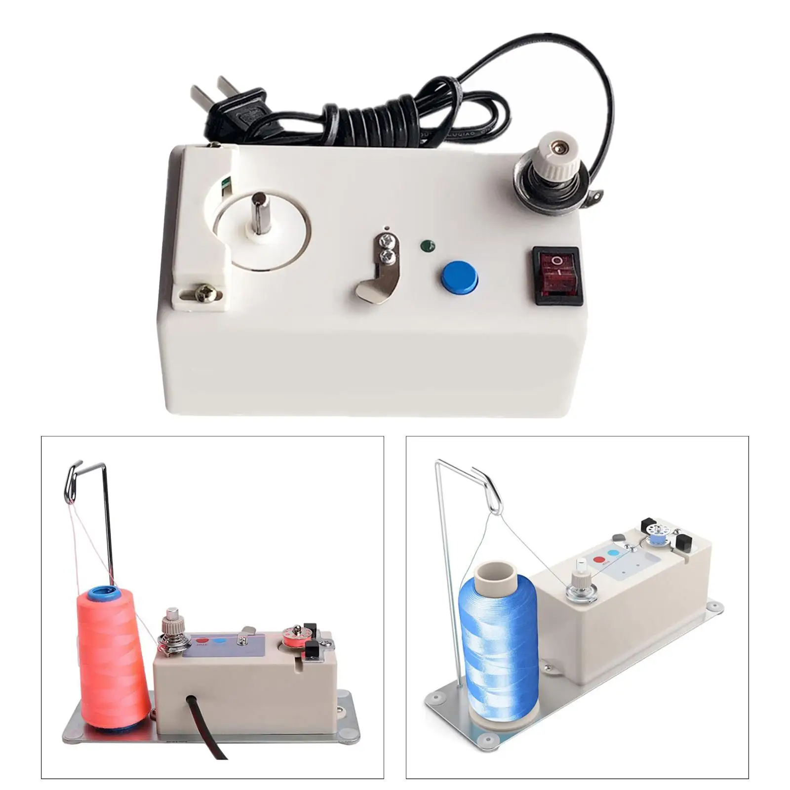 Automatic Bobbin Winder Winding Machine Smart Universal EU Plug Electric Thread Winder for Sewing Industrial Domestic Tools