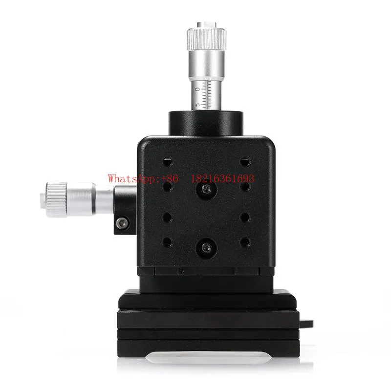 Differential Needle Holder XYZ Axis Displacement Platform Three-axis Manual Fine Adjustment Lifting Optical Mobile Slide Table