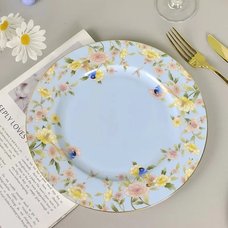 العظام الصين أدوات مائدة سيراميك أكواب الصحون السلطانيات ملاعق لوحات إباريق الشاي صالح للديكور المنزل الشاي بعد الظهر مكتب القهوة واليومية