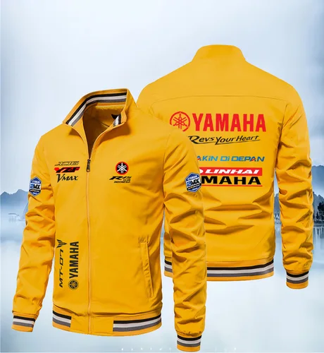 YAMAHA-Chaqueta fina con logotipo de motocicleta para hombre, Top para ciclismo, deportes, compras, ocio, pesca al aire libre, protector solar a prueba de viento