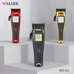 New WMARK NG-X1 Barber Shop Professional Hair Clipper 10000RPM Hair Salon Barber Special Trimmer Magnetic Vector Motor DLC Blade