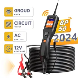 ANCEL PB50 12/24V Car Electric Circuit Tester Resistant Tester AC/DC Voltage Power Circuit Probe Kit Electrical Battery Tester