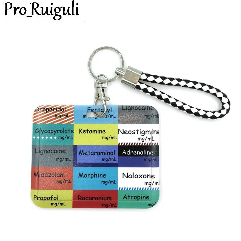 Doctor Nurse Medical Card Holder Women Men Business Lanyard Badge Card Case Women Card Cover  Lanyard ID Card Holder Bags