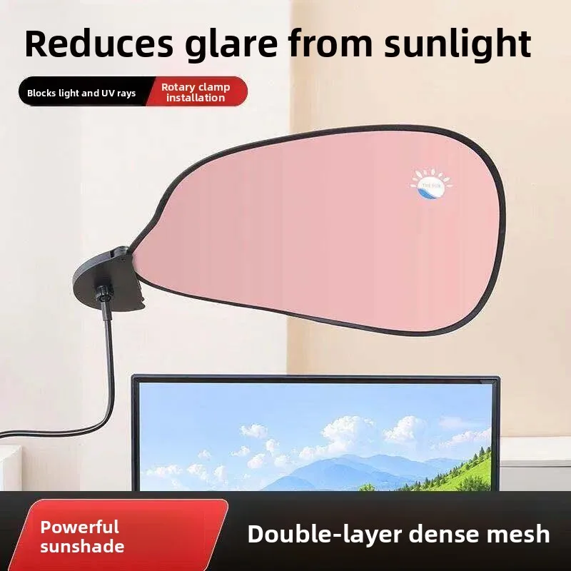 Adjustable Office Desk Nap Time Privacy Shade Sun Blocking Light Blocking Air Conditioner Vent Cover Panel Computer Screen ...