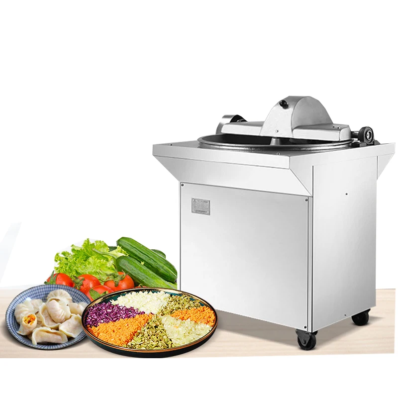 

Make Machine Electric Baozi Meat Vegetable Cutter Commercial Blender Radish Cabbage Mince