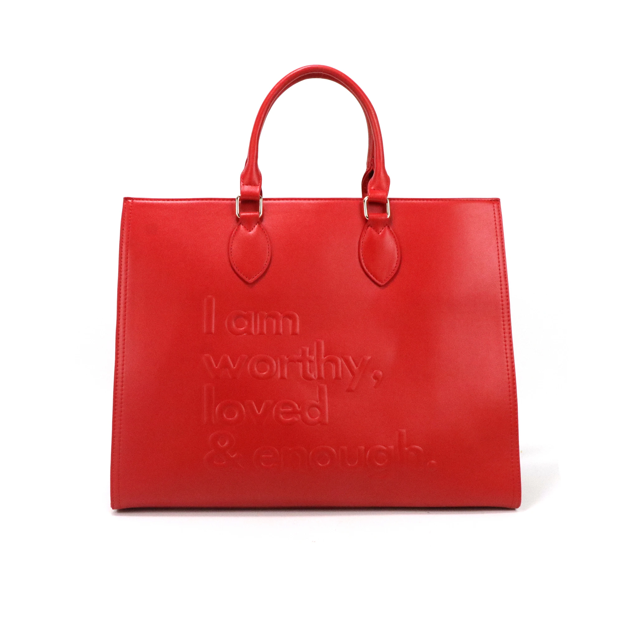 

Gorfia Fashion Women's Red PU Leather Shoulder Bag Embossed Fashion Work Shopping Travel Daily Trend Accessory Crossbody Bag