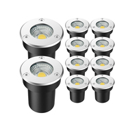 IP67 Waterproof Led Garden Lighting Underground Light 5W 10W 15W Buried Light Garden Path Step Floor Light 220V 110V DC12V