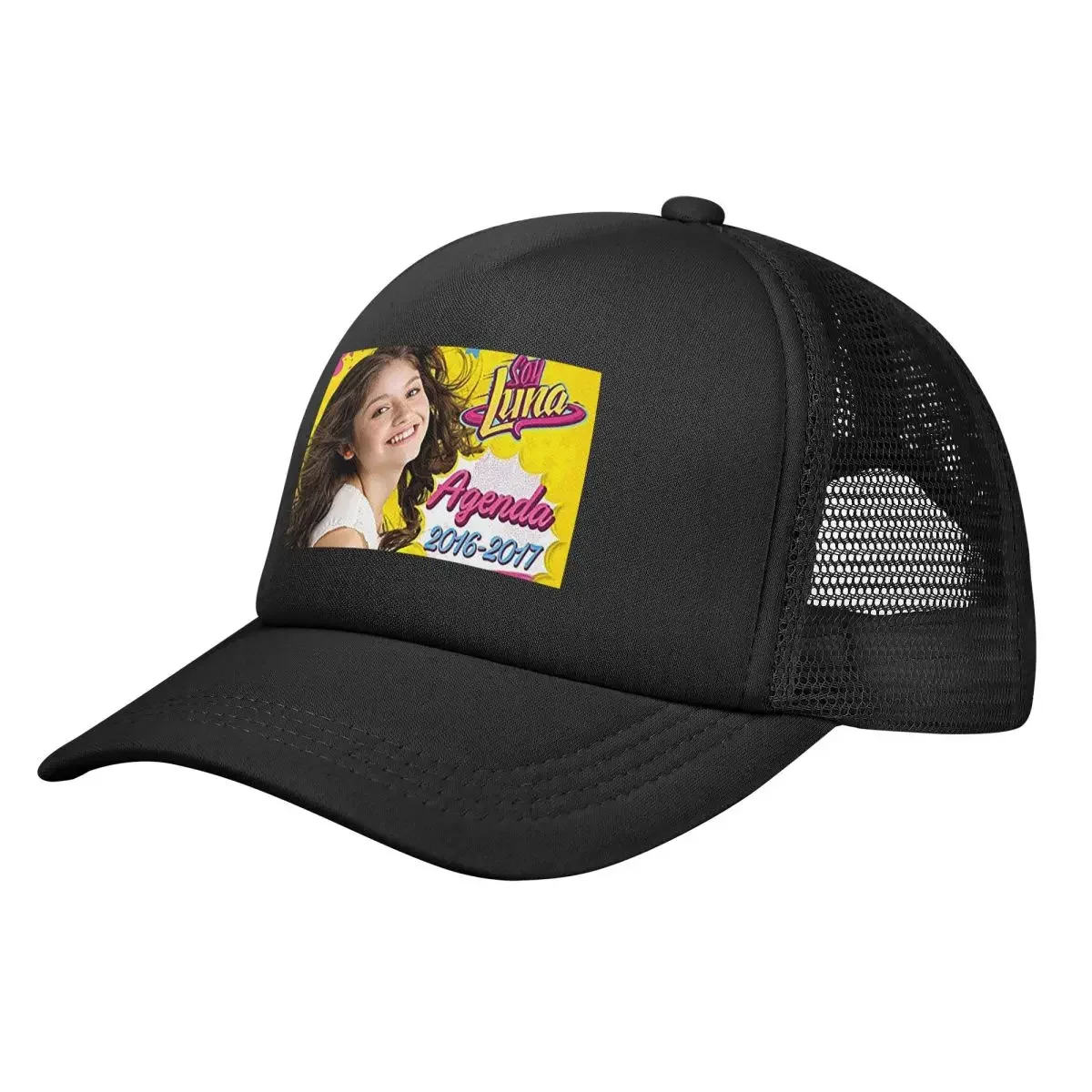 Agenda 2016-2017 soja luna malha bonés de beisebol snapback moda chapéus de beisebol respirável casual casquette ao ar livre unisex