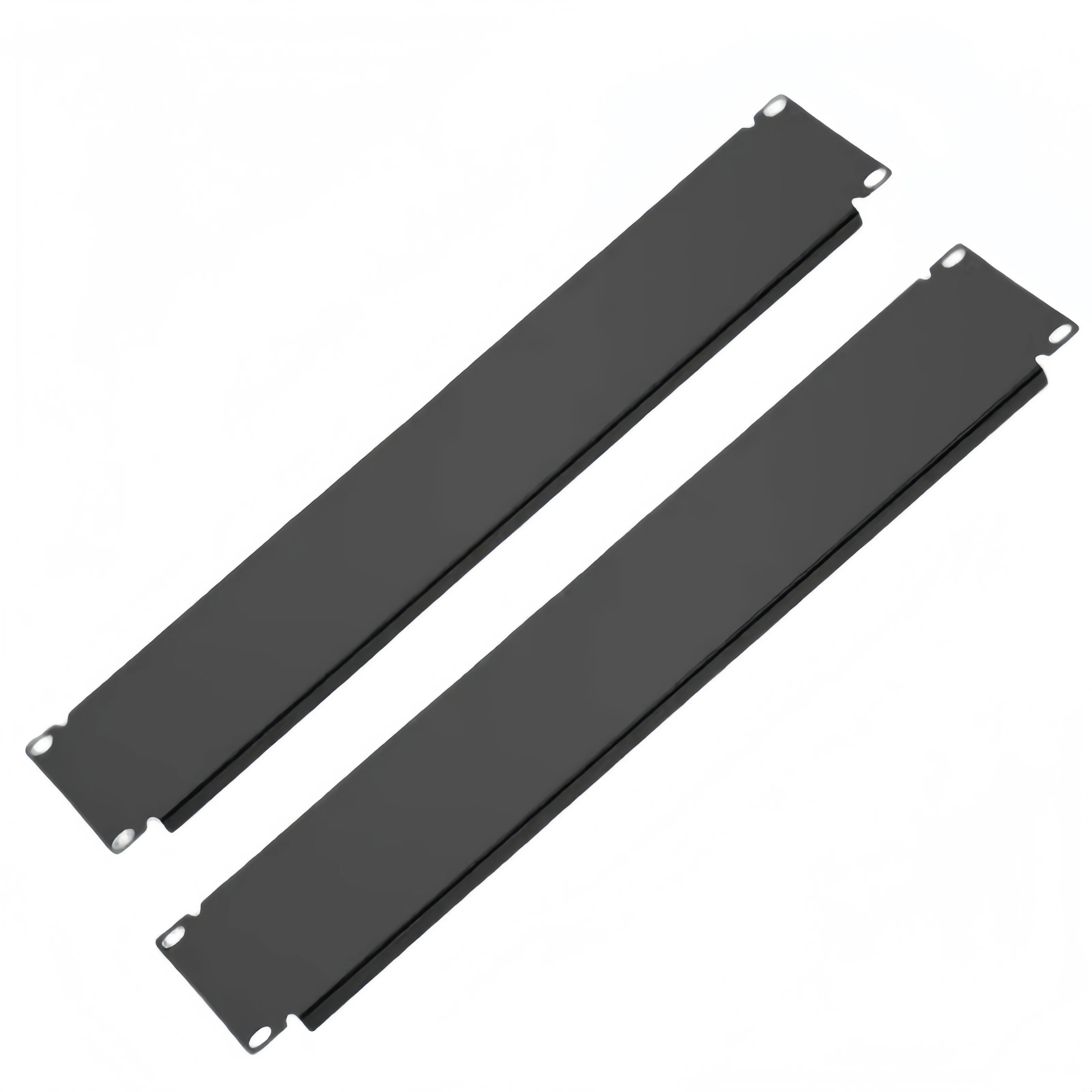2Pcs 2U Standard Cabinet Blank Panels Network Cabinet Server Rack Blank Cover Panels