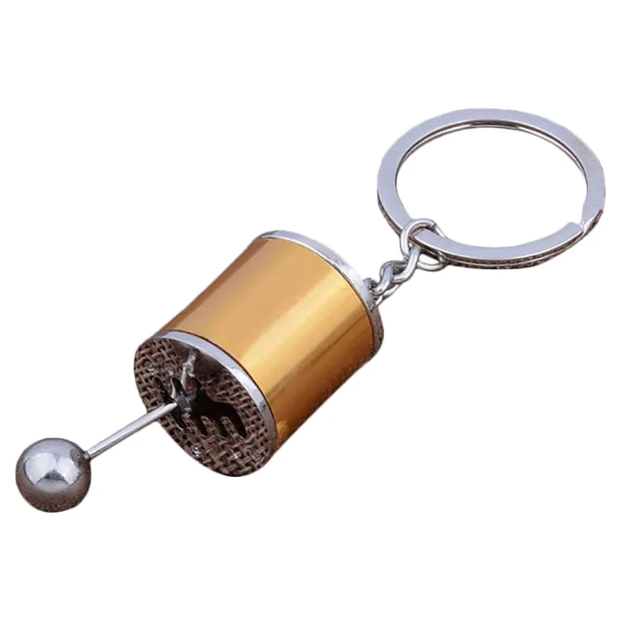 

Creative Auto Parts Model 6-speed Gearbox Transmission Keychain Keyring Ring-