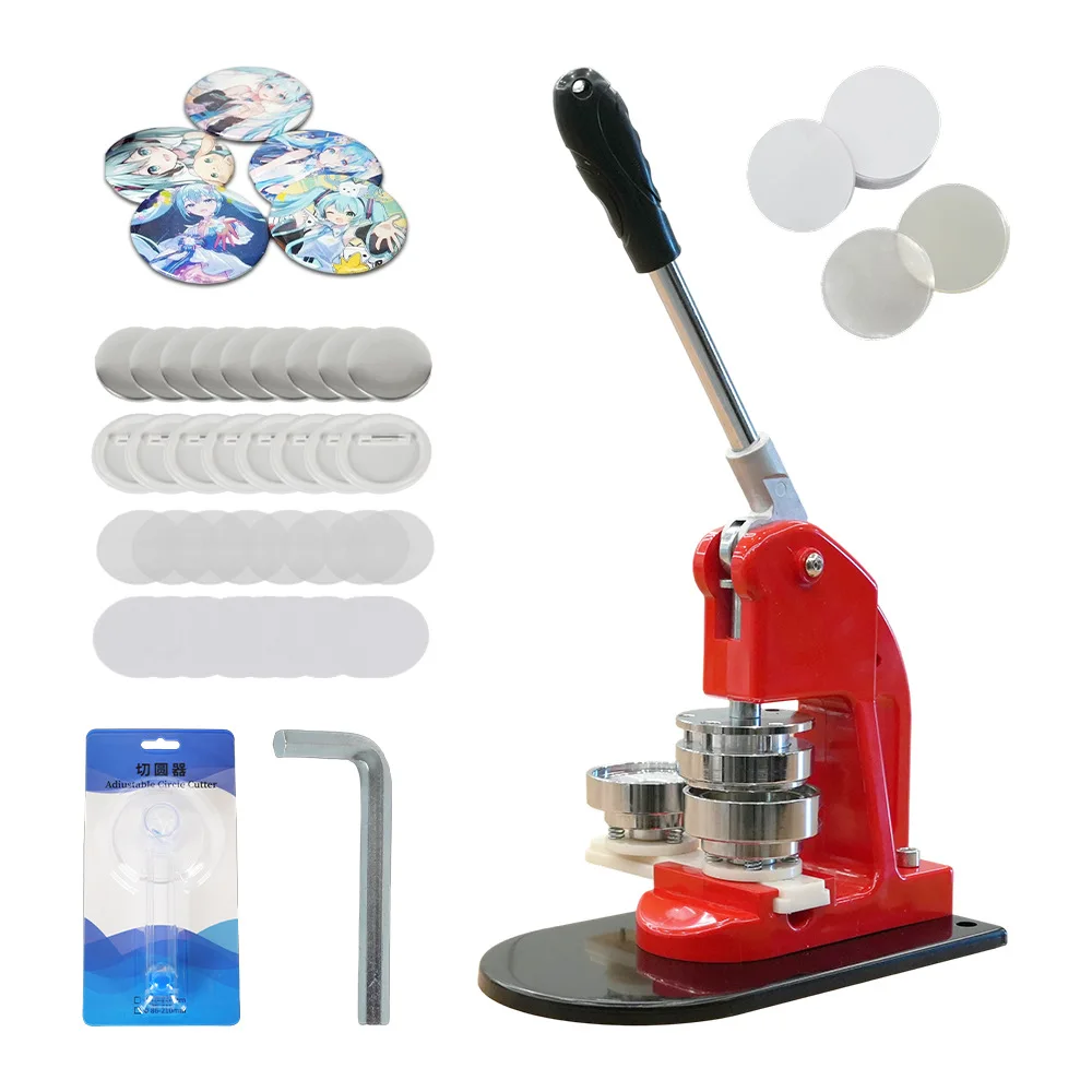 25-75Mm tinplate badge making machine badge machine