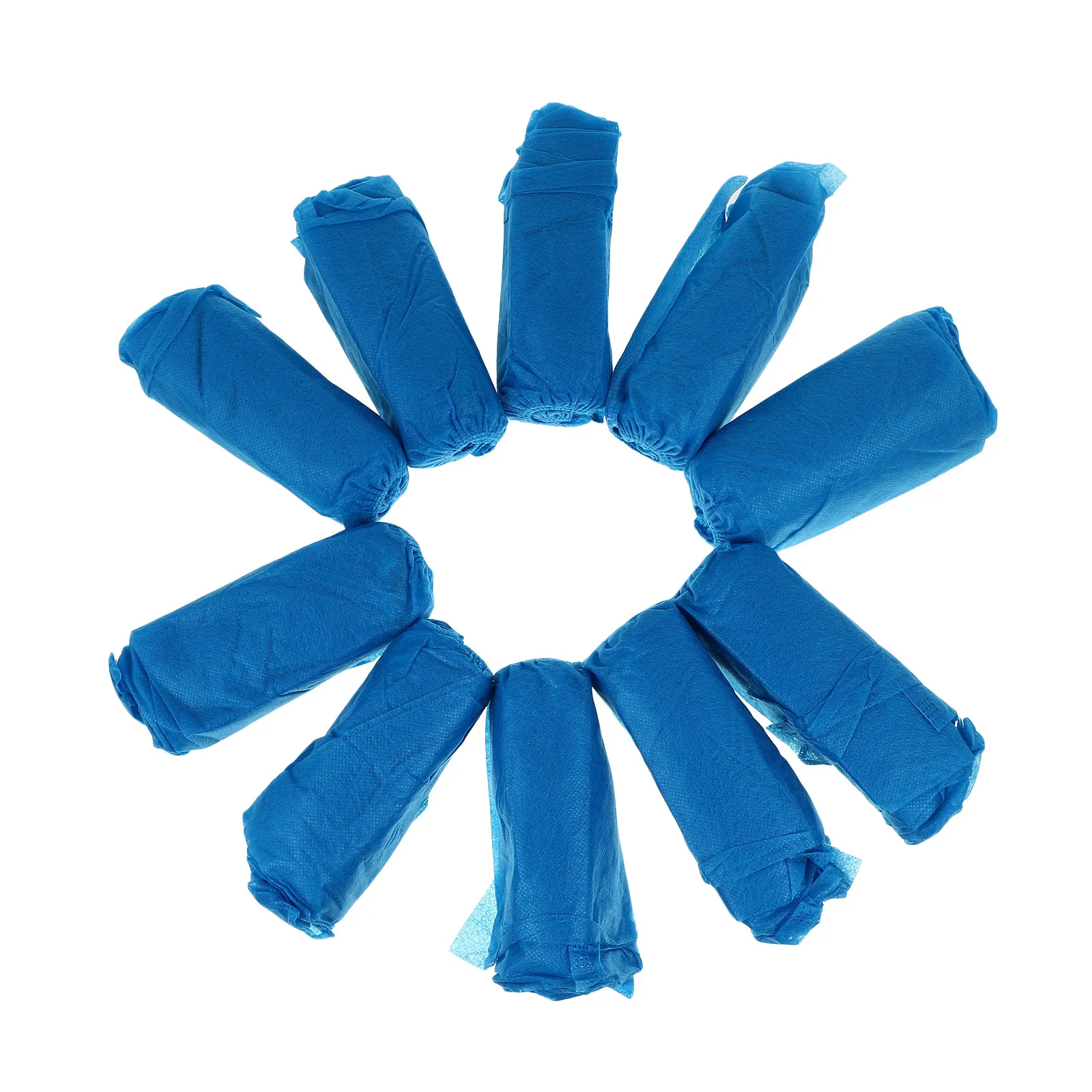 

100 шт. водонепроницаемых одноразовых пластиковых бахил для обуви, противоскользящие, для использования в помещении, дома, лаборатории, утолщенные, пылезащитные