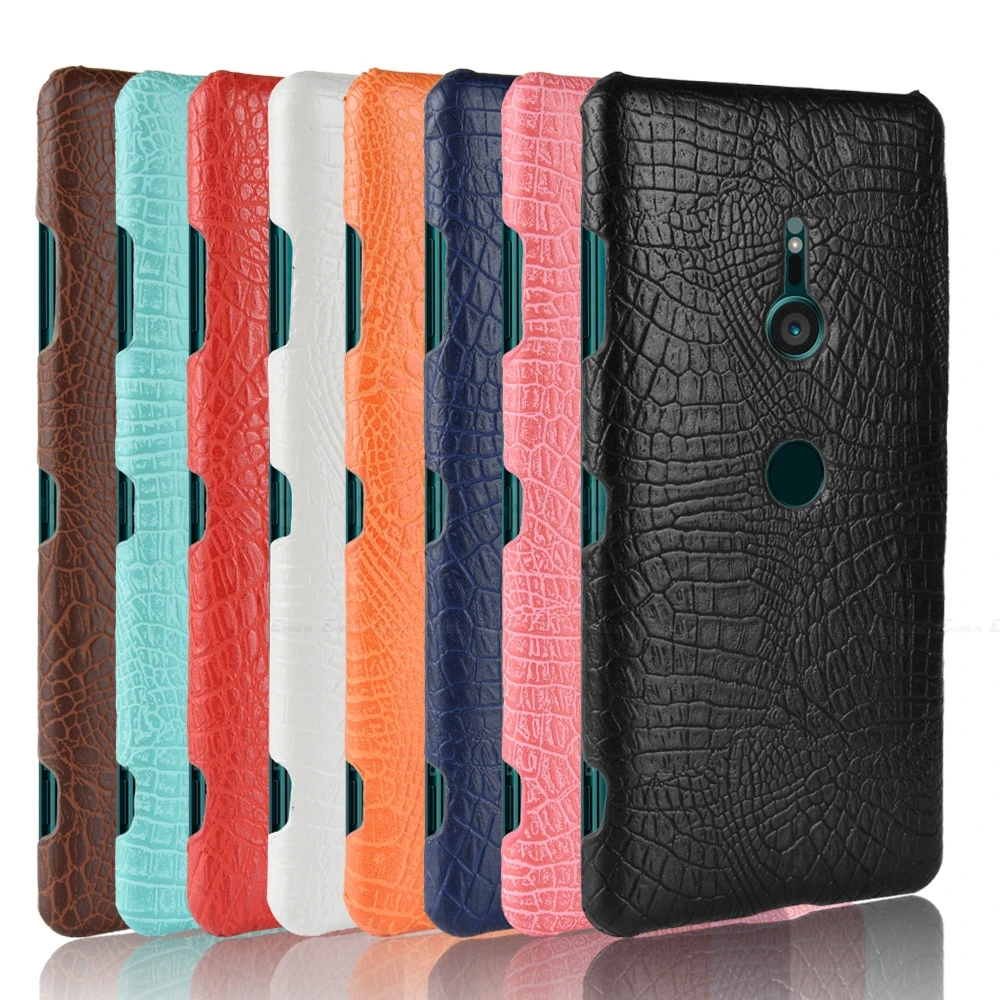 Snake Crocodile PU Leather Case For Sony Xperia XZ3 XZ2 XZ1 XZ Premium Compact XA2 Plus XA1 XA Ultra L4 L3 L2 L1 Hard Back Cover
