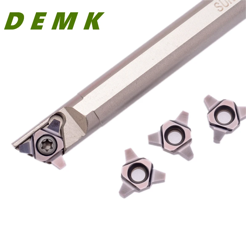 Linha Trapezoidal em Forma de u Rosca Interna para Inserção de Carboneto de Tungstênio 22uid 22unr Sunr0020r22 Sunr0025s22