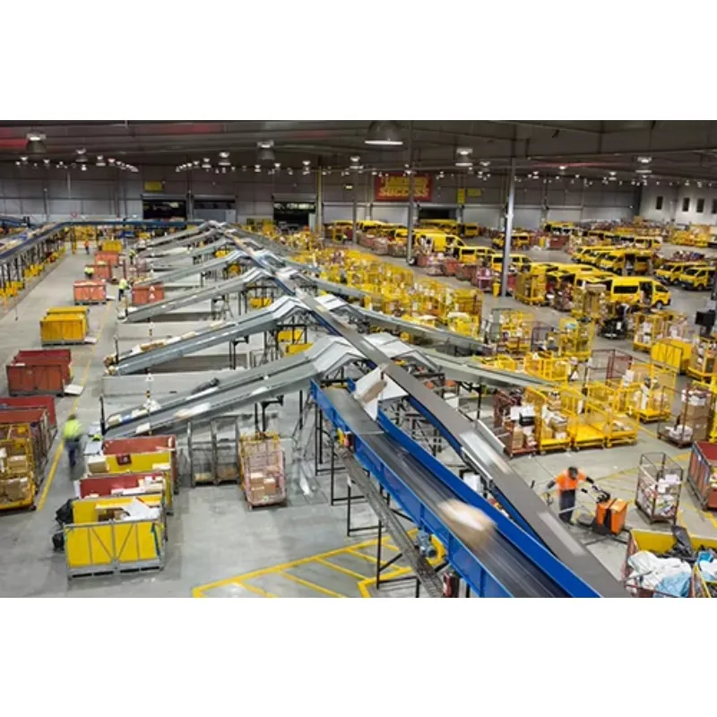 Scansione della macchina DWS del sistema di dimensionamento e smistamento della fotocamera per componenti principali PLC di e-commerce