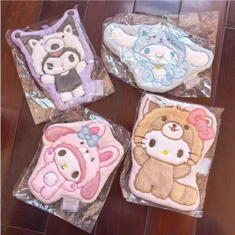 

Hello Kitty My Melody Cartoon Kawaii Hand Towel Water-Absorbent Coral Fleece Kitchen Decor Quick-Drying Kids Towel Gift