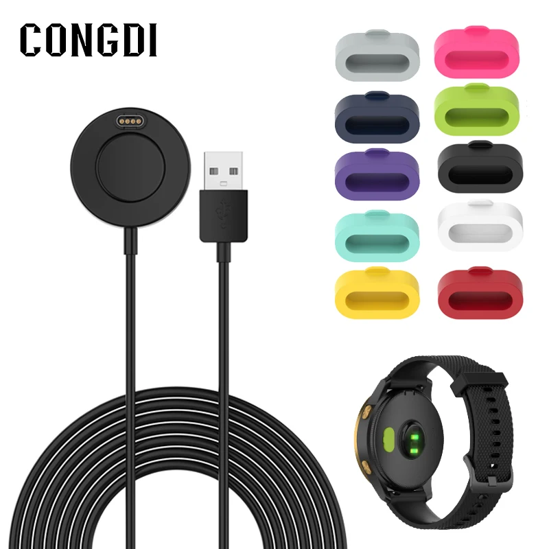 Cable de carga USB para Garmin, base de carga para modelos Fenix 5, 5x, 5s, 6, 6X, 6S PRO, Garmin Vivoactive 3, 4S, 935, 945, Forerunner, 630
