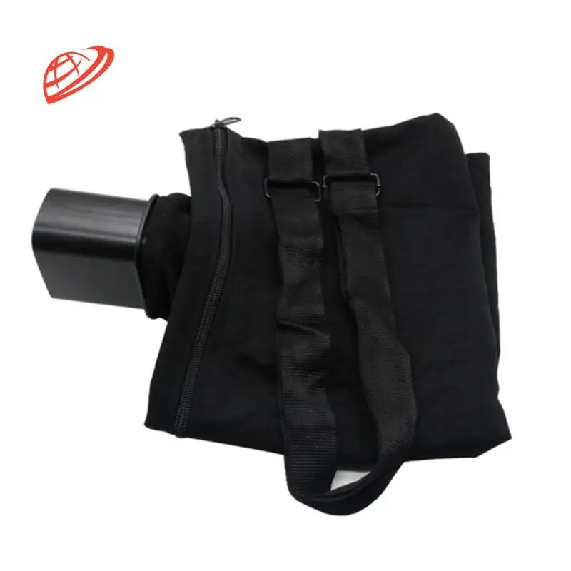 Sac Aspirateur Souffleur De Feuilles Universel - Lot De 2, Noir, 60x44cm, Collier 35cm, Indéchirable, Avec Fermeture éclair