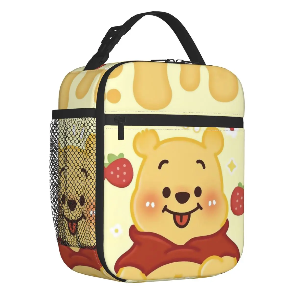 

Custom Winnie Pooh Lunch Bag Warm Cooler Animal Classical Printing Insulated Lunch Box for Office