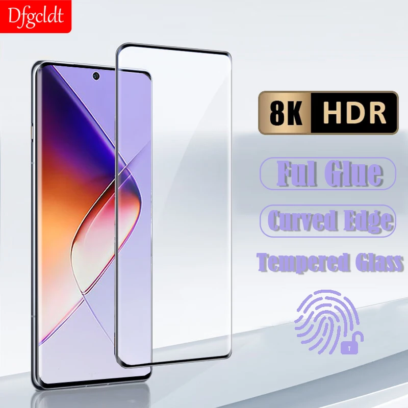 

3D Full Glue Curved Screen Protector for Infinix Note 40S 40 Hot 50 Pro Plus Protective Tempered Glass for Infinix Zero 40 30 4G