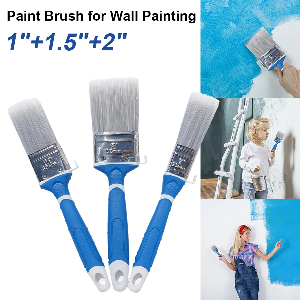 Pennello multifunzionale per pittura murale 23mm 38mm 50mm per pennello per smalto a base d'acqua pennello per vernice strumento per pennello